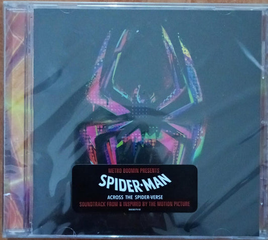 SPIDER-MAN: ACROSS THE SPIDER-VERSE (cd nuevo) Metro Boomin. tienda de dsicos en méxico formato muerto