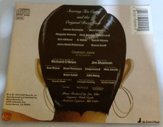 The Rocky Horror Show – Original Roxy Cast (CD en buen estado). tienda de discos en méxico formato muerto