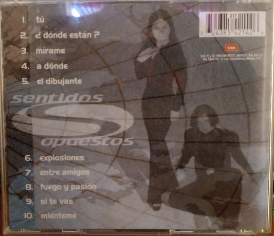 Sentidos Opuestos – Viviendo Del Futuro. Cd en buen estado. tienda de discos en méxico formato muerto