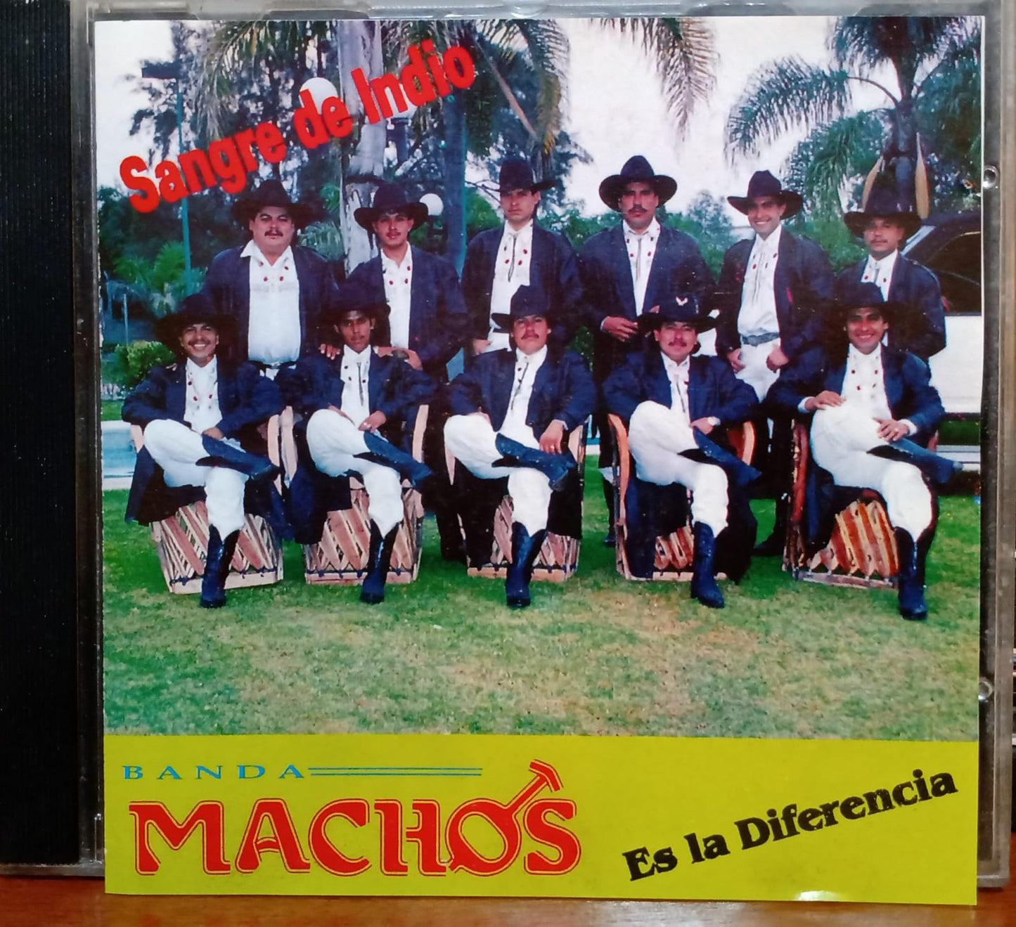 Banda Machos – Sangre De Indio. Cd primera edición en buen estado. tienda de discos en méxico formato muerto