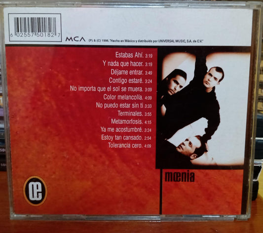 Moenia. Moenia. Cd en buen estado. tienda de discos en méxico formato muerto