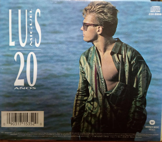 Luis Miguel – 20 Años. Cd en buen estado. tienda de discos en méxico formato muerto