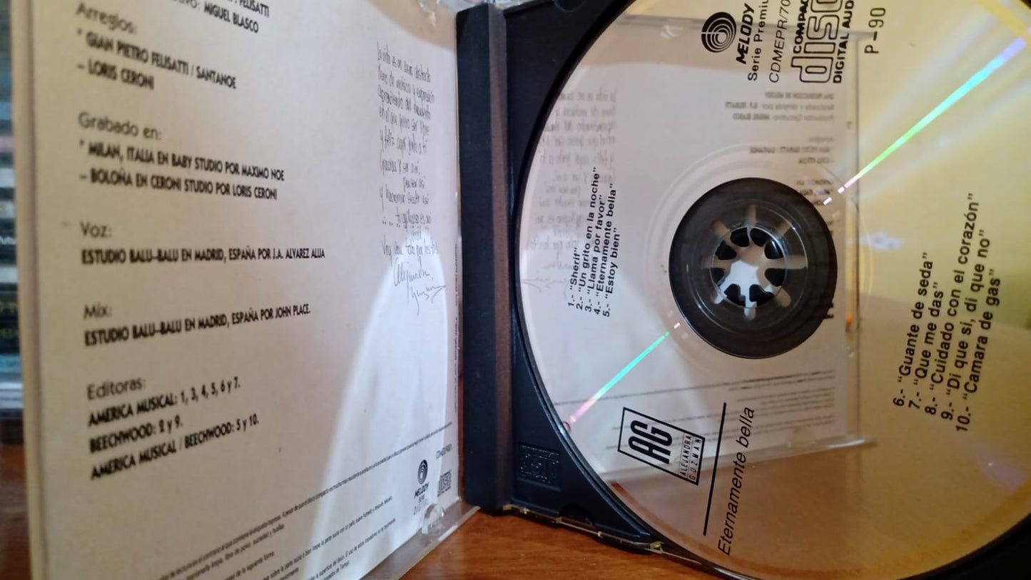 Alejandra Guzmán – Eternamente Bella. Cd en buen estado 1990. tienda de discos en méxico formato muerto
