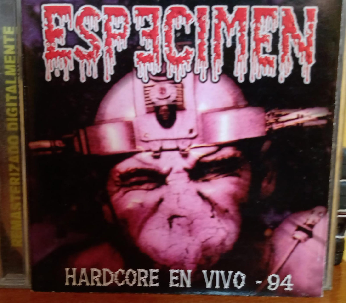 Especimen – Hardcore En Vivo - 94. Cd. tienda de discos en méxico formato muerto