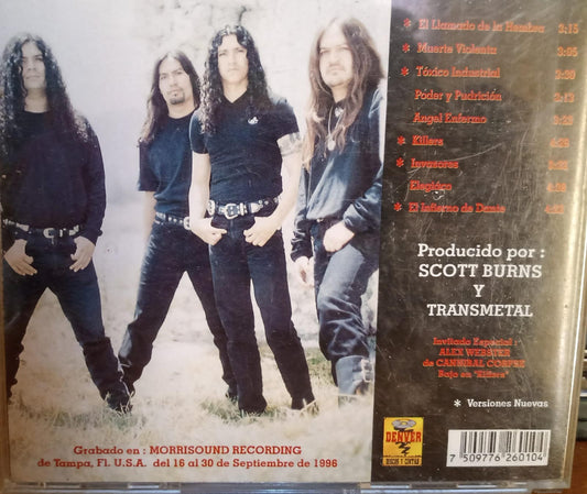 Transmetal – El Llamado De La Hembra. Cd 1ra edición. tienda de discos en méxico formato muerto