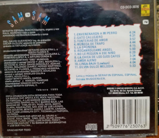 Sam Sam – Envenenaron A Mi Perro. Cd 1ra edición 1995 en buen estado. tienda de discos en méxico formato muerto