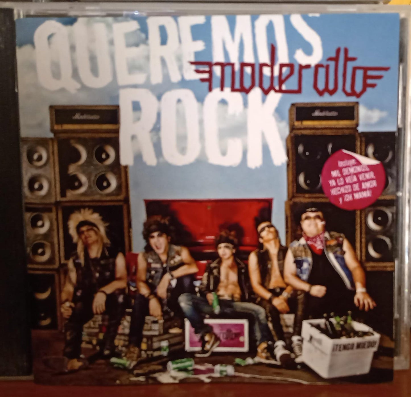 Moderatto – Queremos Rock. Cd en buen estado. tienda de discos en méxico formato muerto
