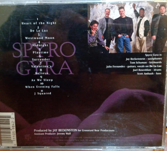 Spyro Gyra – Heart of the Night (CD Importado, en excelente estado) tienda de discos en méxico formato muerto