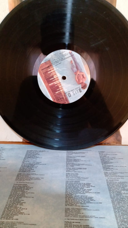 Luis Miguel. Busca una mujer. Vinilo nacional 1ra ed. en buen estado. tienda de discos en méxico formato muerto