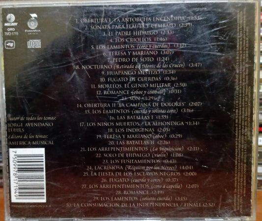 Jorge Avendaño Lührs – La Antorcha Encendida. Cd excelente estado. tienda de discos en méxico formato muerto