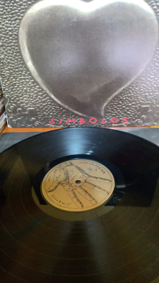 Santa Sabina – Símbolos. Vinilo buen estado. tienda de discos en méxico formato muerto