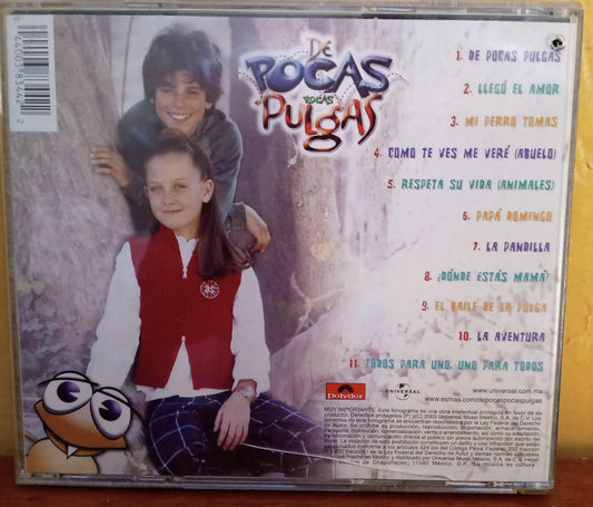 D'pocas – De Pocas Pocas Pulgas. Cd excelente estado. tienda de discos en méxico formato muerto