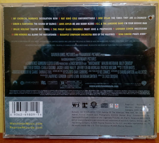 WATCHMEN / O.S.T. (Cd en buen estado). tienda de discos en méxico formato muerto