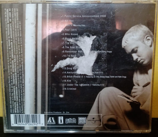 Marshall Mathers Lp Eminem. Cd nacional en buen estado. tienda de discos en méxico formato muerto