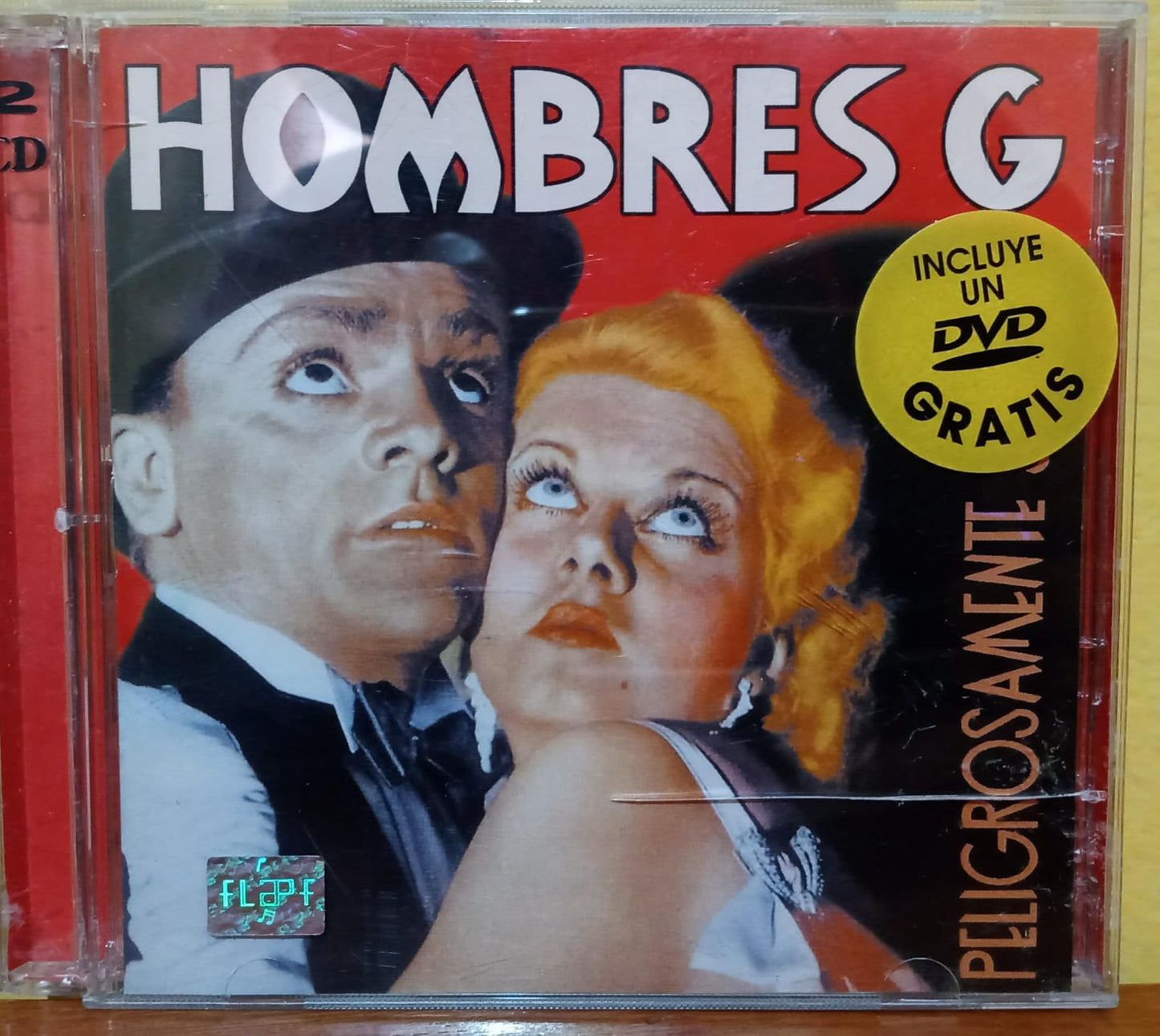 Hombres G – Peligrosamente Juntos. CD y DVD en buen estado. tienda de discos en méxico formato muerto