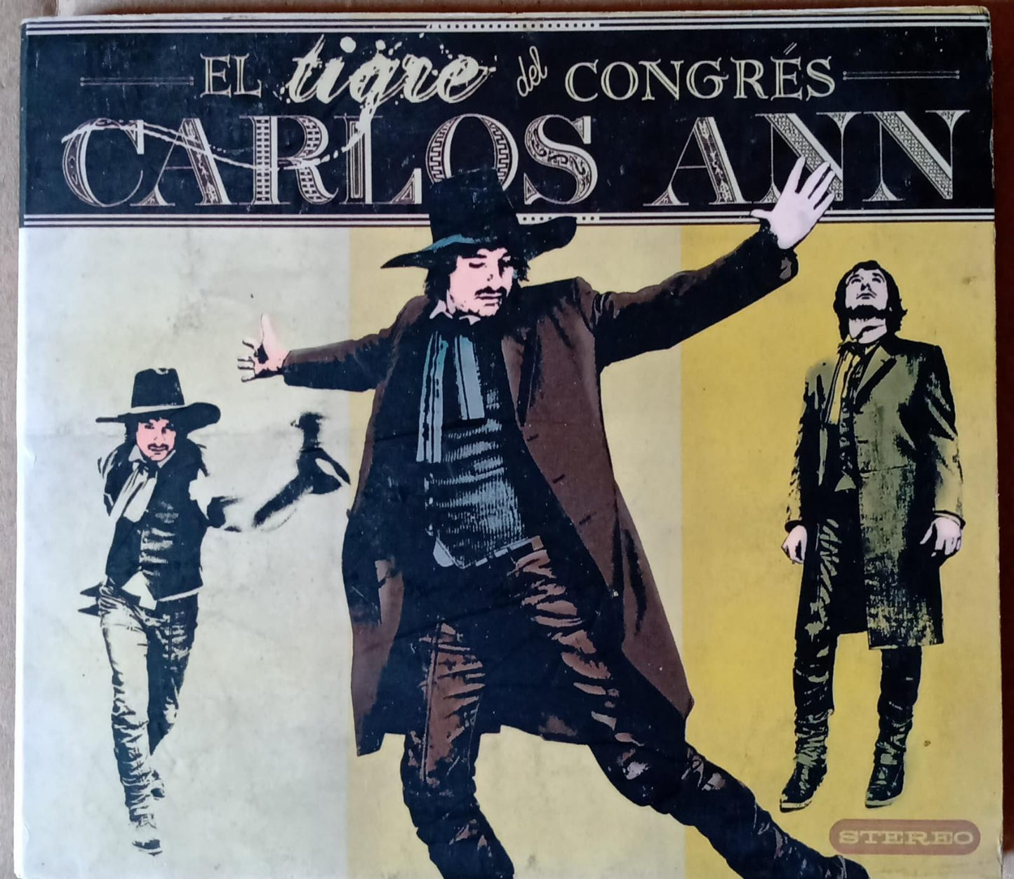 Carlos Ann – El Tigre Del Congrés. Cd en buen estado. tienda de discso en méxico formato muerto