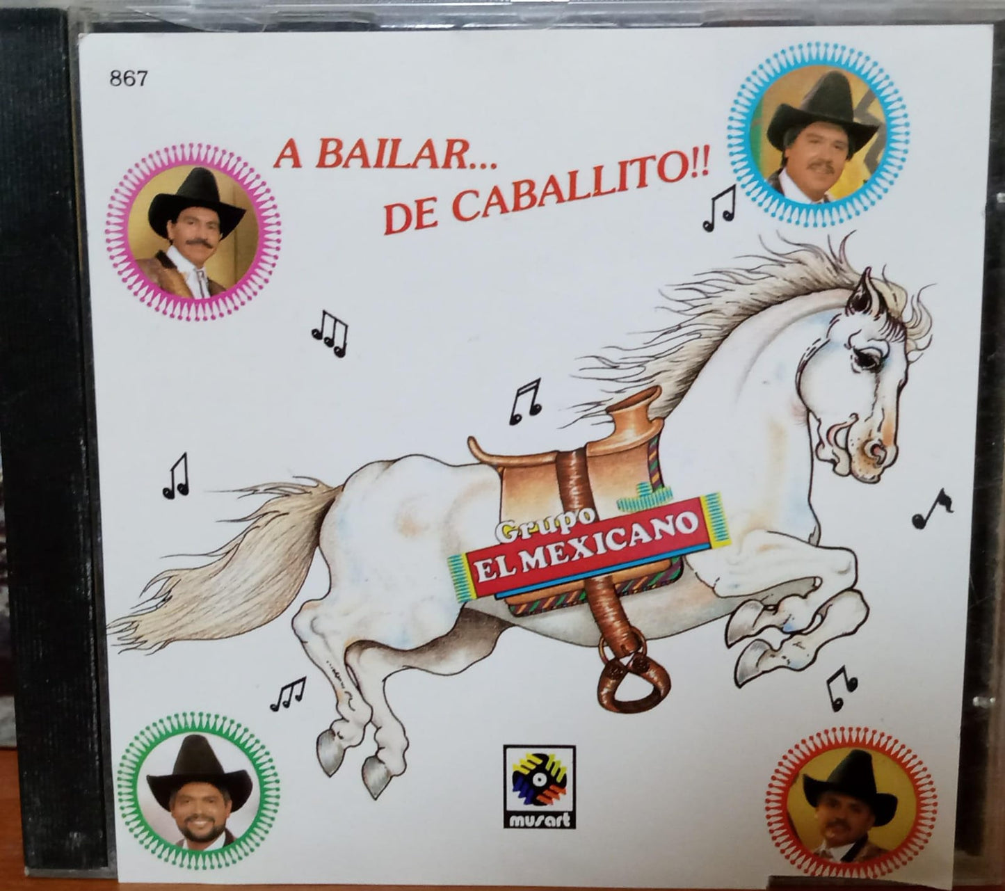 Grupo El Mexicano – A Bailar... De Caballito!!. Cd en buen estado. tienda de discos en méxico formato muerto