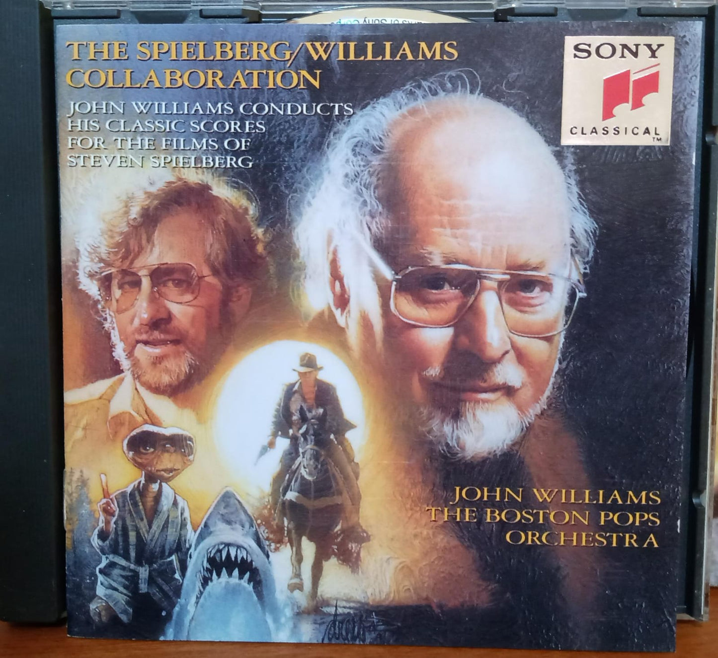 John Williams Conducts His Classic Scores for the Films of Steven Spielberg. Cd importado excelente estado. tienda de discos en méxico formato muerto
