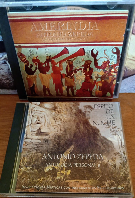 Antonio Zepeda – Antologia Personal I y II. Excelente estado. tienda de discos en méxico formato muerto