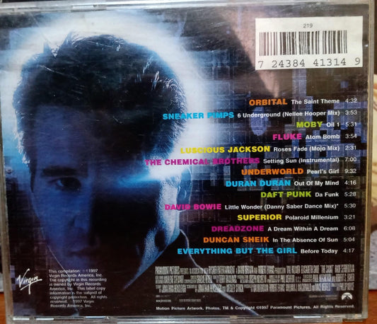 The Saint – Original Soundtrack (CD Importado, Excelente Estado). tienda de discos en mxico formato muerto