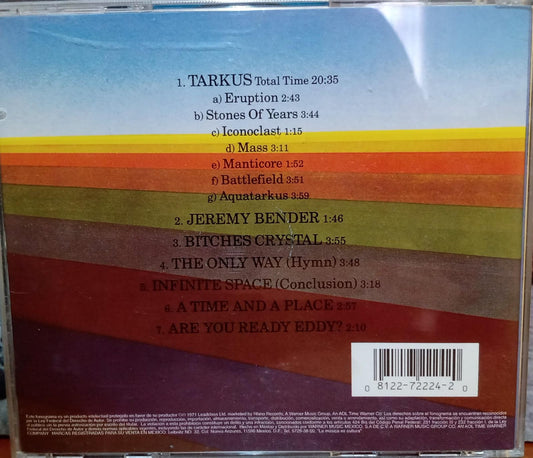 EMERSON, LAKE & PALMER-TARKUS. Cd excelente estado. tienda de discos en méxico formato muerto