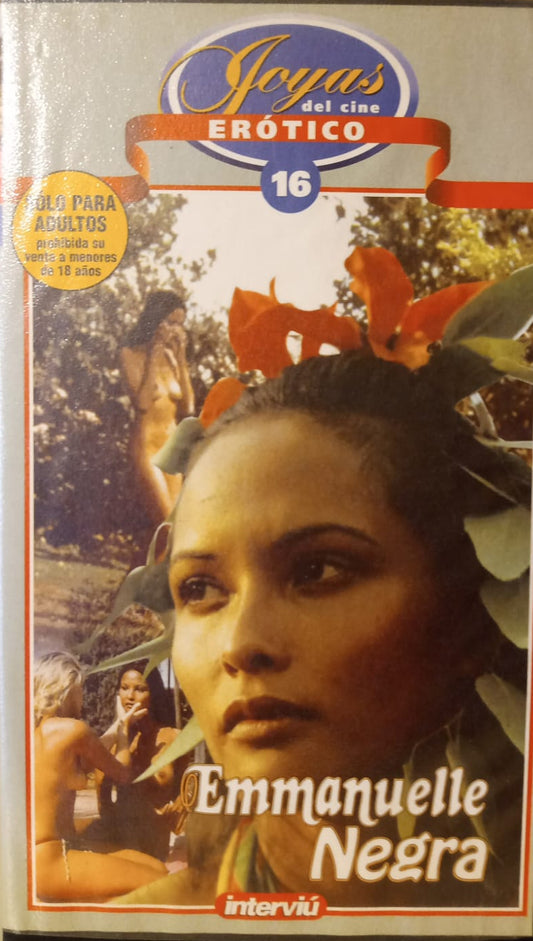 EMMANUELLE NEGRA / LAURA GENSER / KARIN SCHUBERT / VHS. Excelente estado. tienda de discos en méxico formato muerto