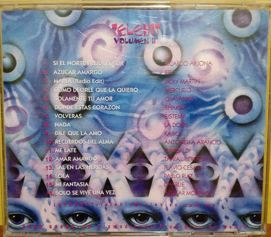 Varios – Telehit Volumen II. CD en buen estado. tienda de discos en méxico formato muerto