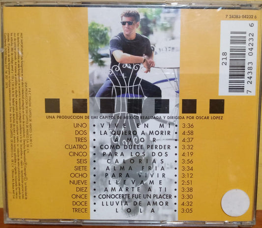 Mijares – Vive En Mí. Cd en buen estado. tienda de discos en méxico formato muerto