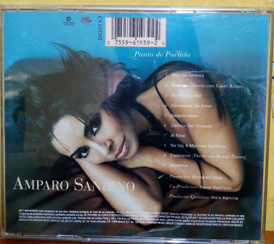 Amparo Sandino – Punto De Partida. Cd excelente estado. tienda de discos en méxico formato muerto