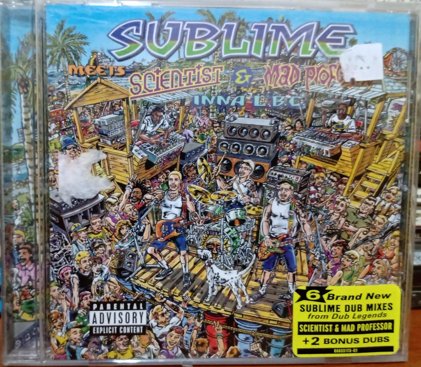 Sublime Meets Scientist & Mad Professor – Inna L.B.C. CD importado nuevo. tienda de discos en méxico formato muerto