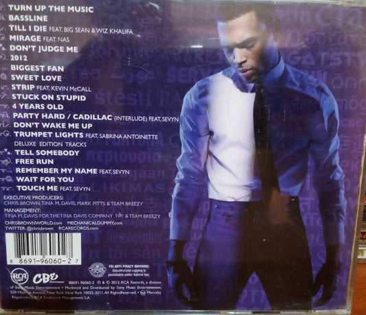 Chris Brown – Fortune. Cd importado en buen estado. tienda de discso en méxico formato muerto