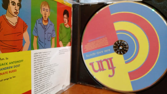Fun. – Aim And Ignite. Cd en buen estado. tienda de discos en méxico formato muerto