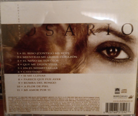 Rosario – Contigo Me Voy. Cd en buen estado. tienda de discos en méxico formato muerto