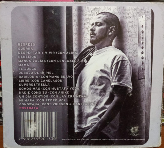 Postdata. Akil Ammar. Cd en buen estado. tienda de discos en méxico formato muerto