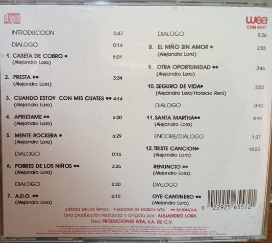 El Tri – En Vivo!!! En La Cárcel De Santa Martha. Cd en buen estado. tienda de discos en méxico formato muerto