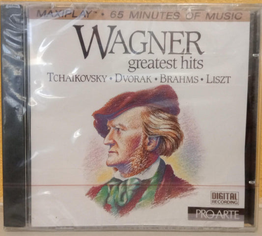 Wagner, Yuri Ahronovitch, Vienna Symphony – Greatest Hits Of - Wagner - Liszt - Brahms - Dvorak - Tchaikovsky. Cd nuevo. tienda de discos en formato muerto