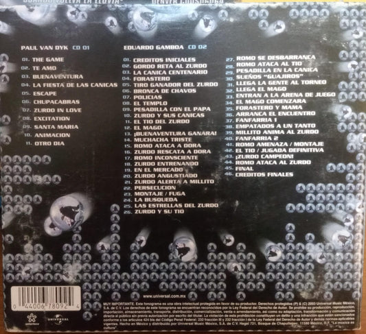 Paul van Dyk & Eduardo Gamboa – Zurdo (Soundtrack). Cd doble en buen estado. tienda de discso en méxico formato muerto