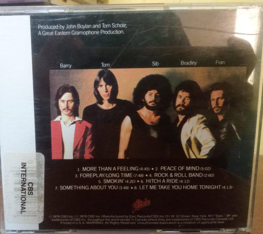 Boston – Boston. Cd importado en buen estado. tienda de discos en méxico formato muerto