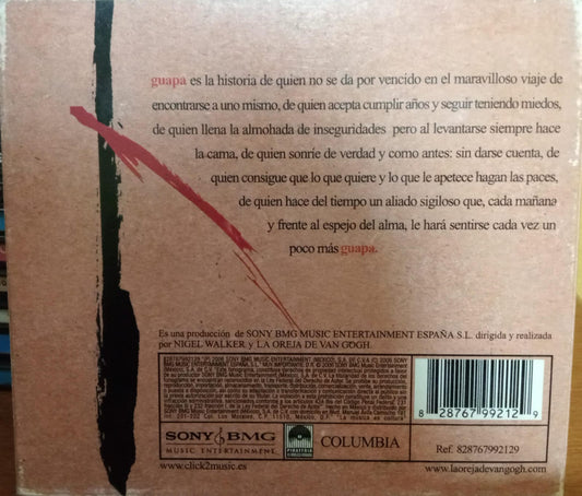 La Oreja De Van Gogh – Guapa. Cd, DVD en buen estado.