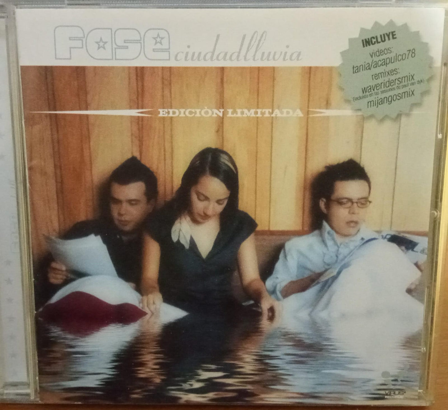 Fase – Ciudad Lluvia. Cd en buen estado. tienda de discos en méxico formato muerto