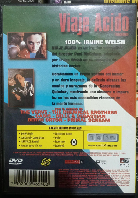 Viaje Ácido. DVD en buen estado. tienda de discos en méxico formato muerto