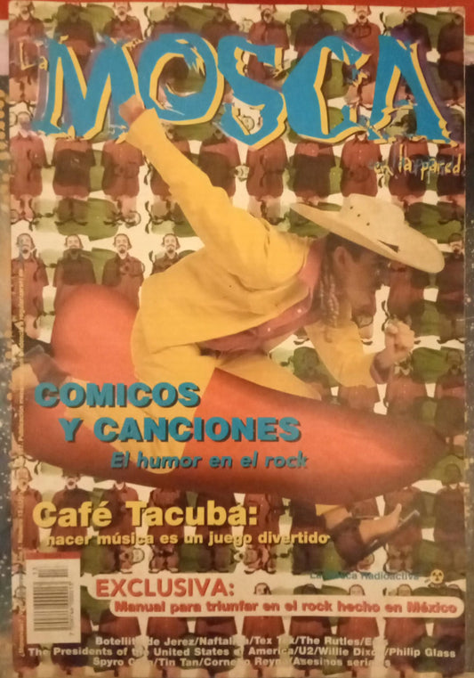 Café Tacuba. La Mosca (primera etapa). Revista. tienda de discos en méxico formato muerto