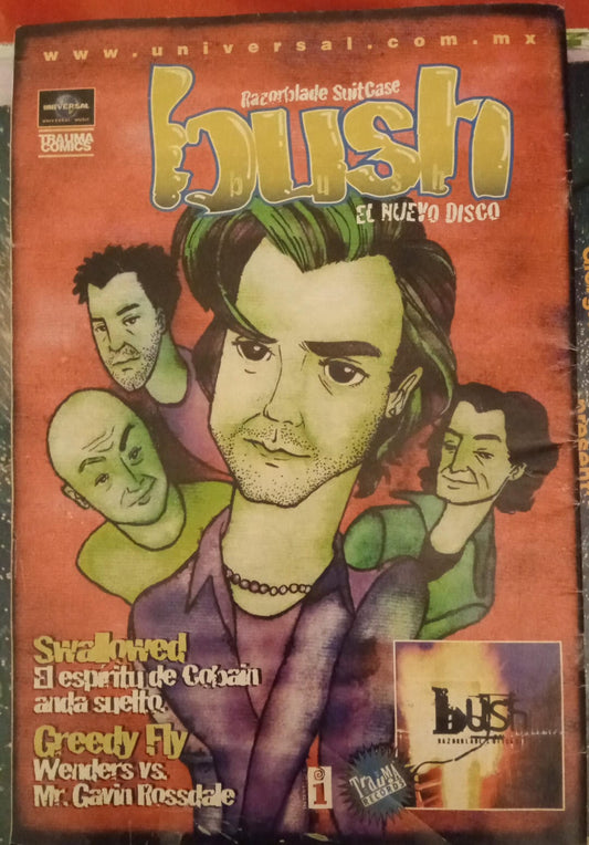 Café Tacuba. La Mosca (primera etapa). Revista. tienda de discos en méxico formato muerto