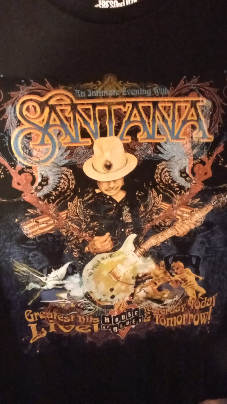 Santana. Supernatural Playera.