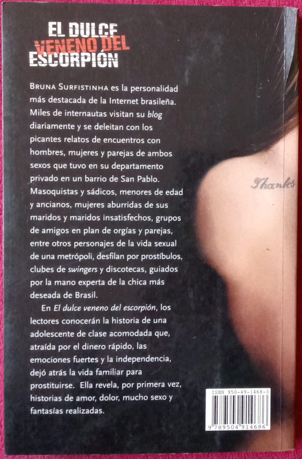 El Dulce Veneno Del Escorpion. Bruna Surfistinha.