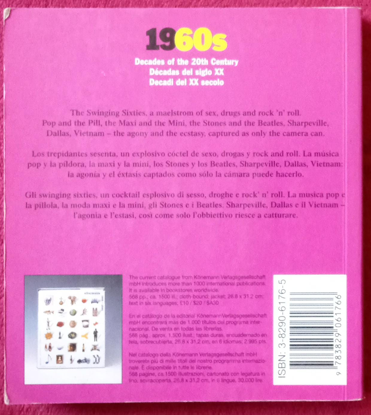 The 1960's: The Holton Getty Picture Collection. Libro.