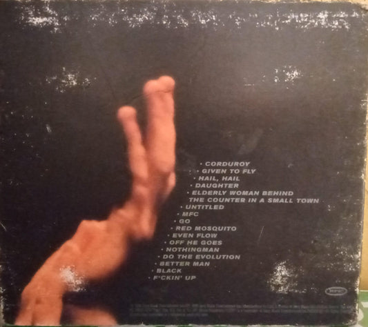 Pearl Jam – Live On Two Legs. Cd en buen estado. tienda de discos en méxico formato muerto