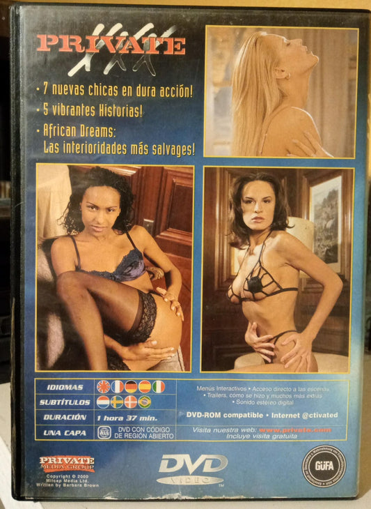 Private XXX 5 - DVD. Artículo en buen estado. tienda de discos dvds y playeras en méxico formato muerto