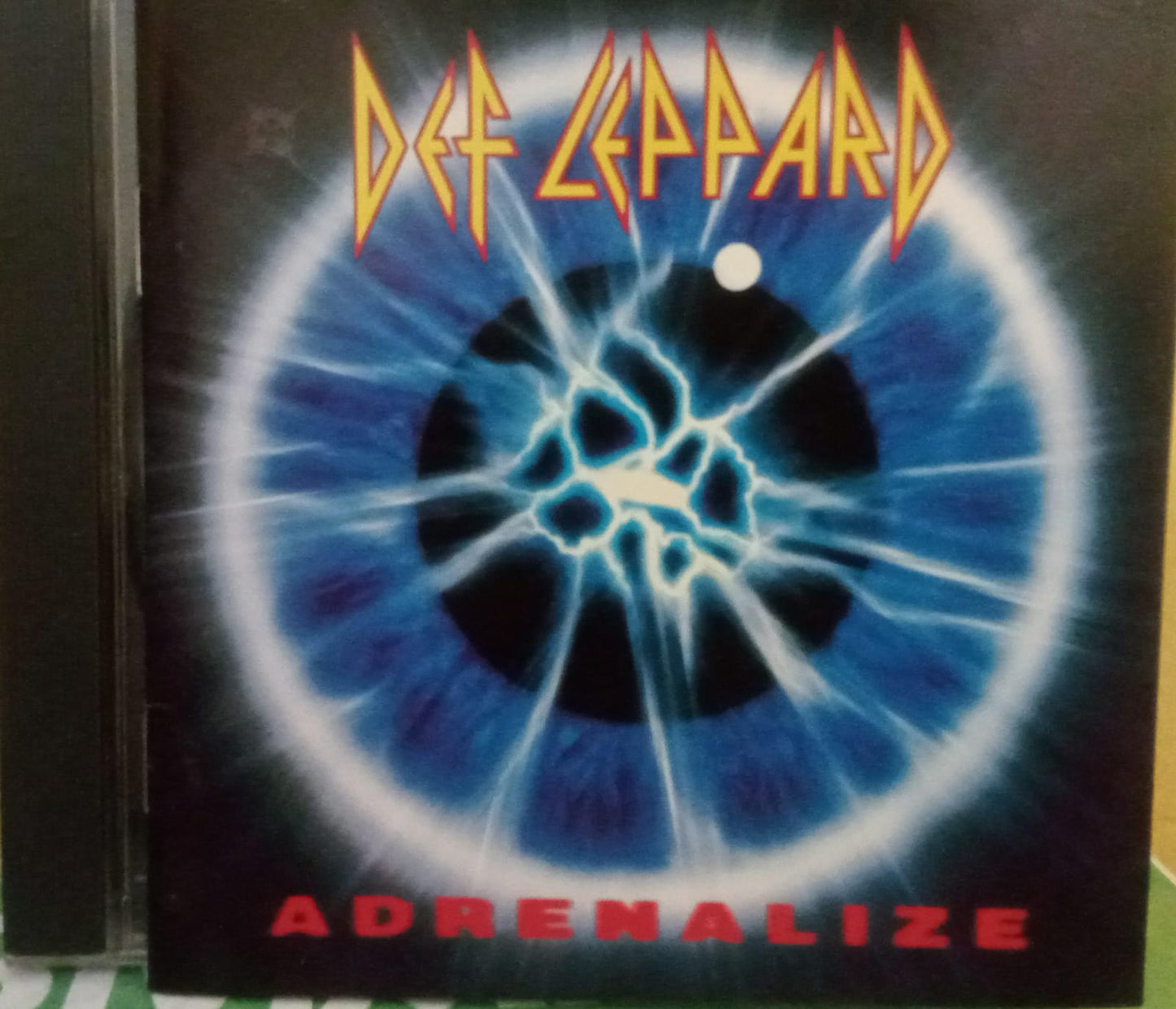 Def Leppard – Adrenalize. CD en buen estado. tienda de discos en méxico formato muerto