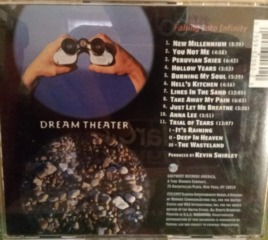Dream Theater – Falling Into Infinity (CD Importado). tienda de discos en méxico formato muerto